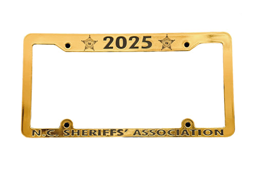 2025 NCSA License Plate Frame