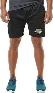 NCSA Badger B-Core 5" Pocketed Shorts - Black