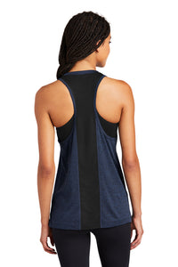 Ladies Sport-Tek Endeavor Tank - Dark Royal Heather/Black