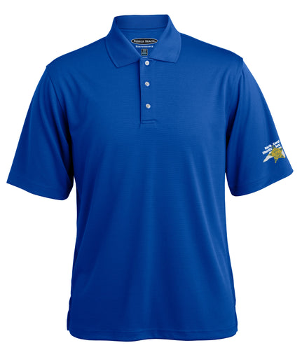 Men's Pebble Beach Short Sleeve Polo - Royal